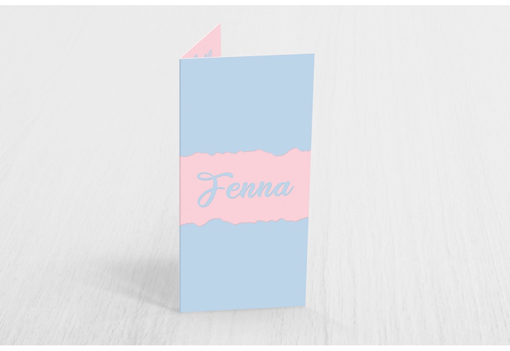 Roze en blauw Roze en blauw